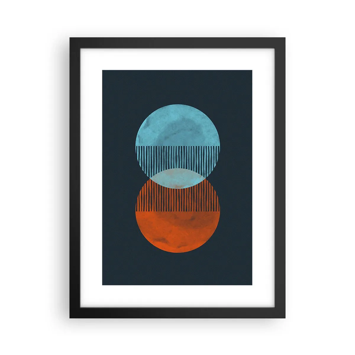 Poster în ramă neagră - Fantezie astronomică - 30x40 cm
