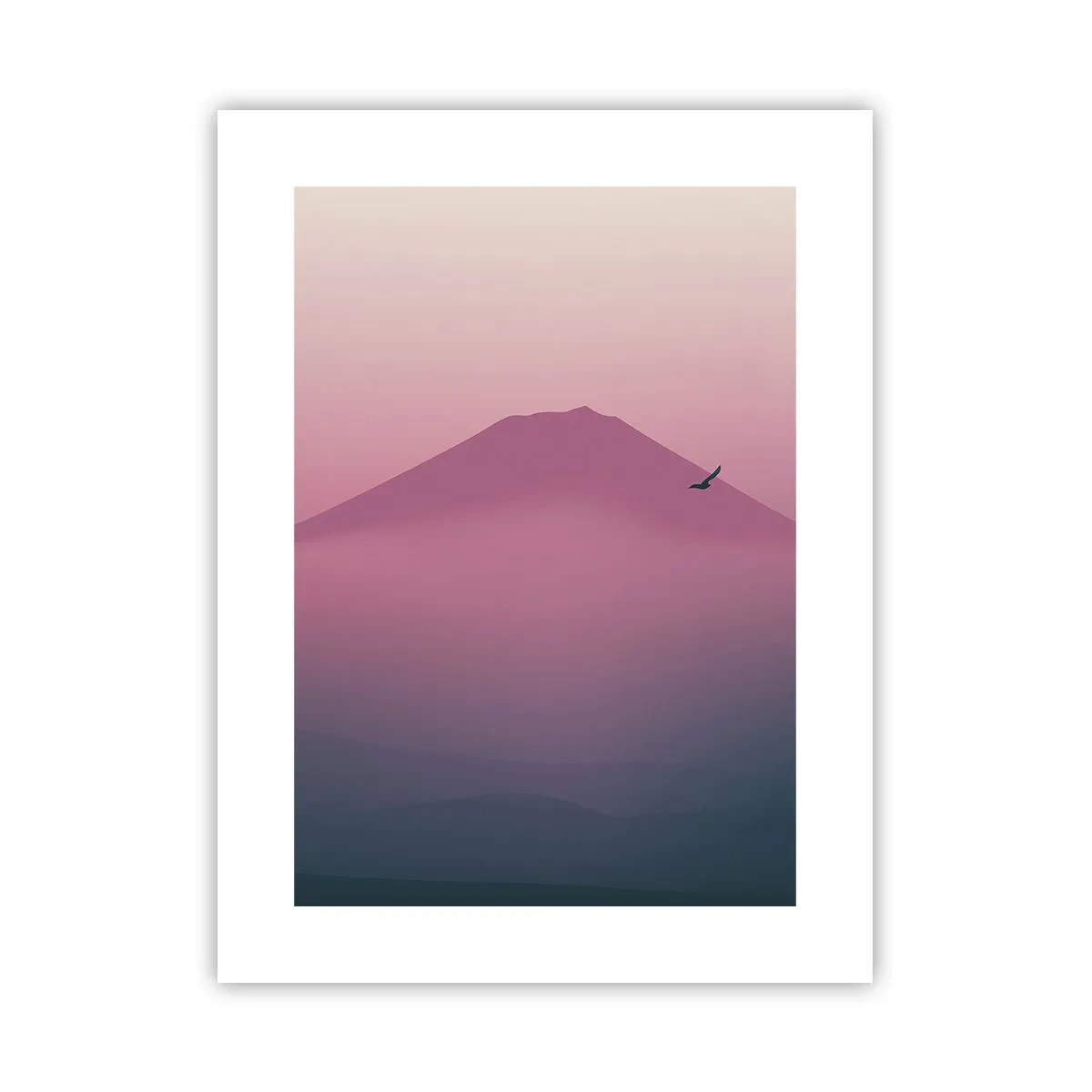 Poster - Călători deasupra norilor - 30x40 cm