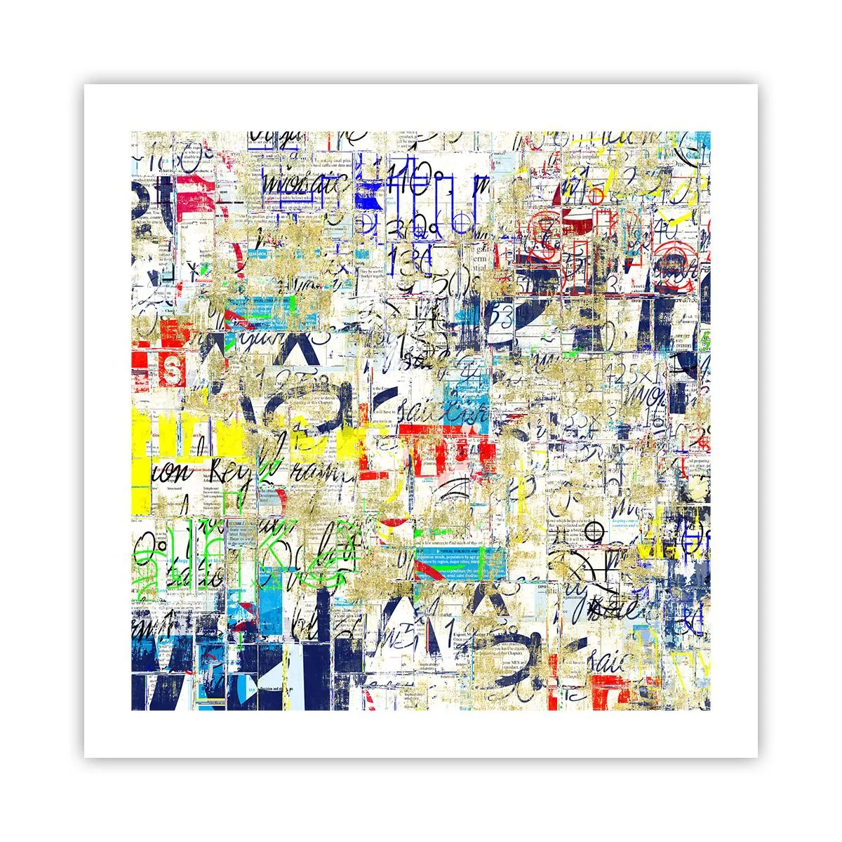 Poster - Pur și simplu plăcut pentru ochi - 50x50 cm