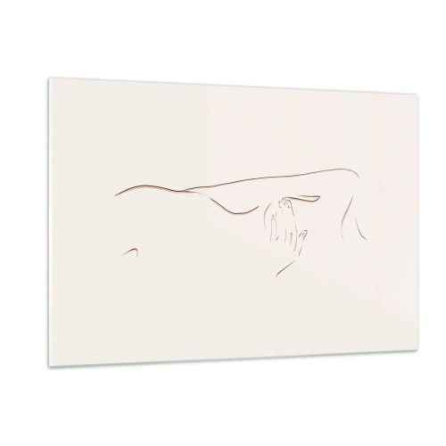 Tablou pe sticlă - Forma dorinței - 120x80 cm