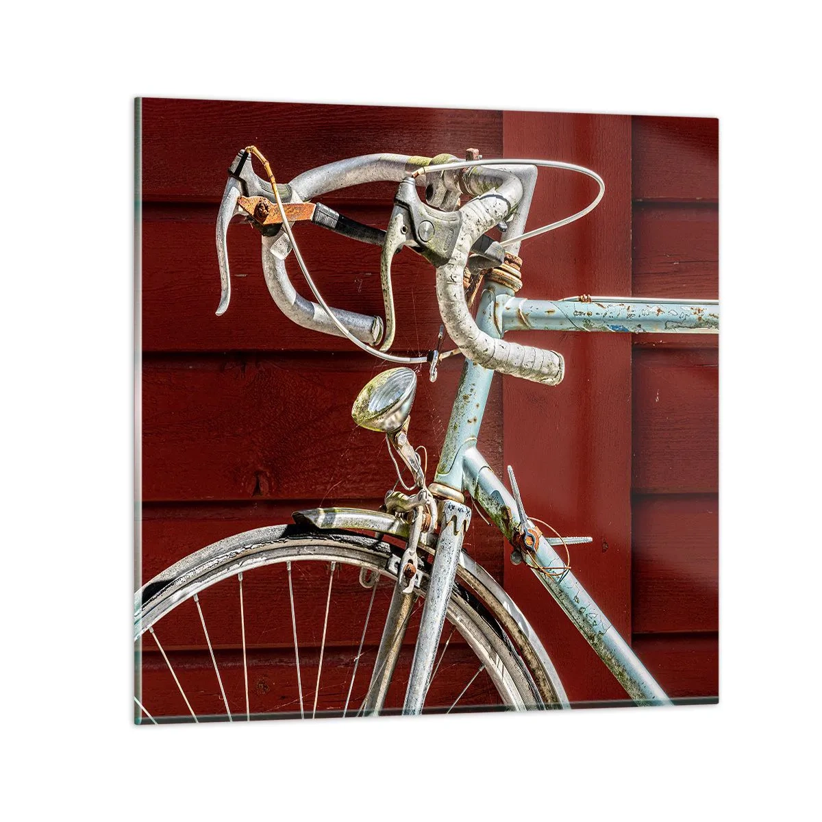 Tablou pe sticlă - Creat pentru victorie - 60x60 cm