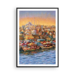 Poster în ramă neagră - O poveste din Istanbul - 70x100 cm
