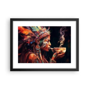 Poster în ramă neagră - Ritual magic - 40x30 cm