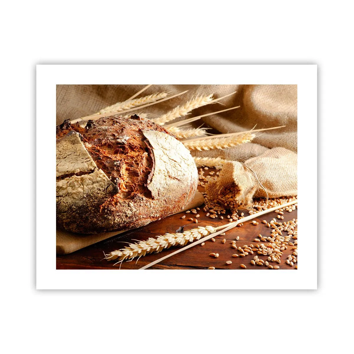 Poster - Apetisantă, parfumată, crocantă - 50x40 cm