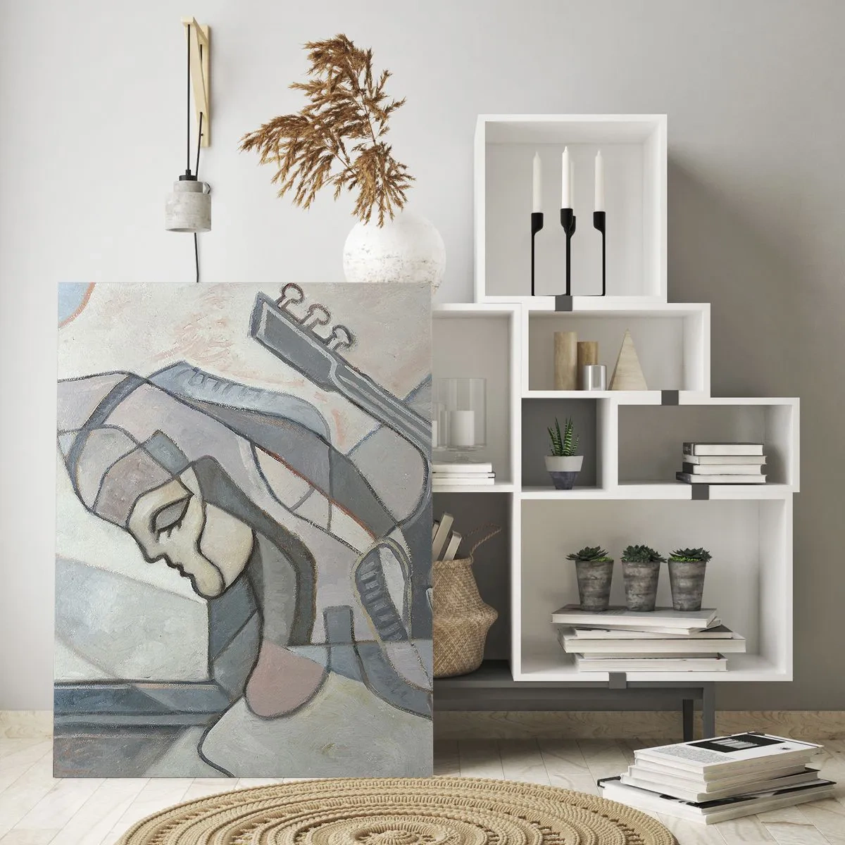 Tablou pe sticlă - În puterea muzicii - 50x70 cm