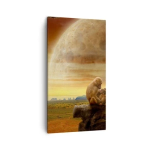 Tablou pe pânză - Iubirea peste tot la fel - 45x80 cm