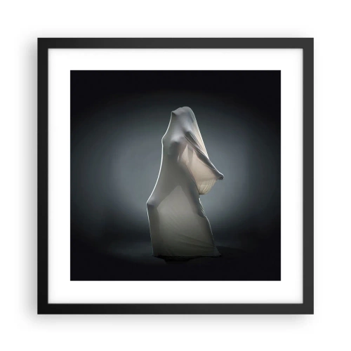 Poster în ramă neagră - Dorințe ascunse - 40x40 cm