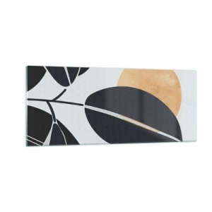 Tablou pe sticlă - Ziua unei veri fierbinți - 100x40 cm
