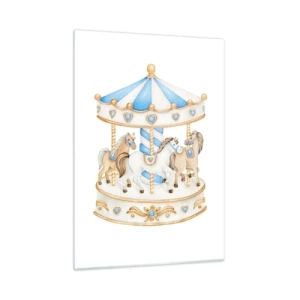 Tablou pe sticlă - Copilărie dulce - 50x70 cm