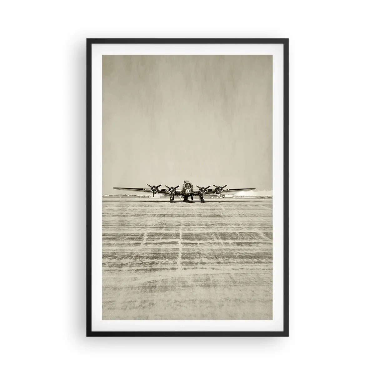 Poster în ramă neagră - Pregătit, ca întotdeauna - 61x91 cm