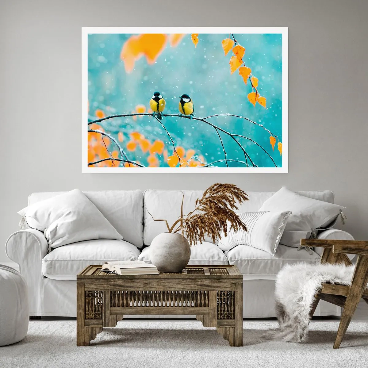 Poster - Bârfele păsărilor - 100x70 cm
