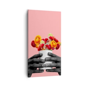 Tablou pe pânză - Apoteoza vieții - 55x100 cm