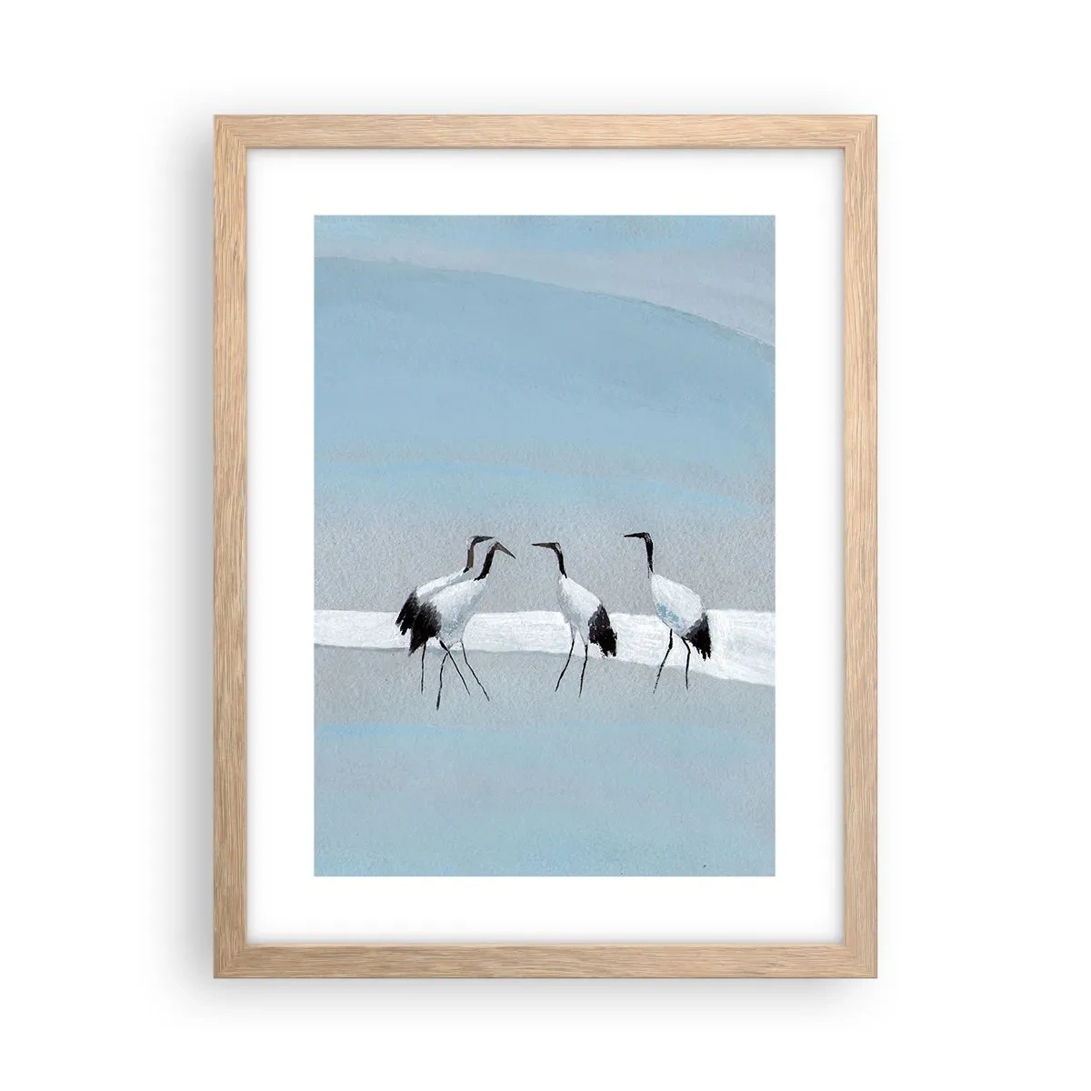 Poster în ramă de stejar deschis - După o zi fierbinte - 30x40 cm