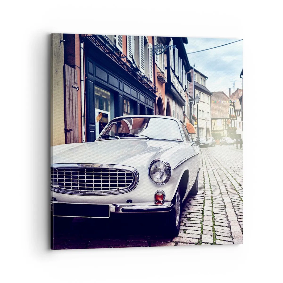 Tablou pe pânză - Trecutul este astăzi - 70x70 cm