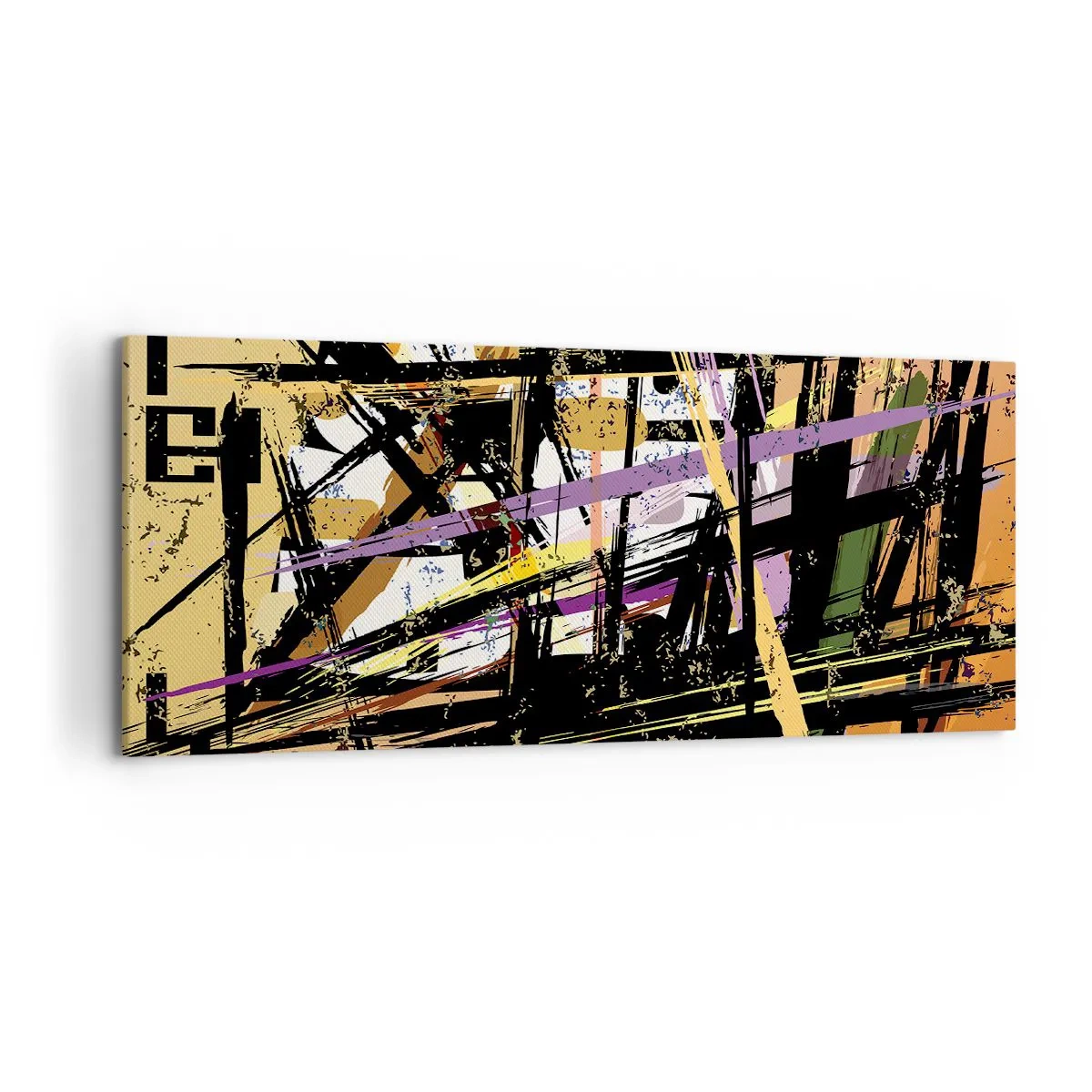 Tablou pe pânză - Tăietură ascuțită - 120x50 cm