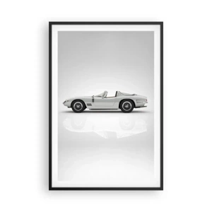 Poster în ramă neagră - Promisiunea distracției - 61x91 cm