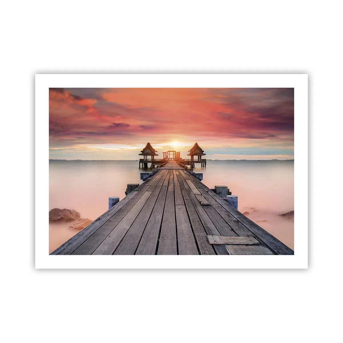 Poster - Vestul la est - 70x50 cm