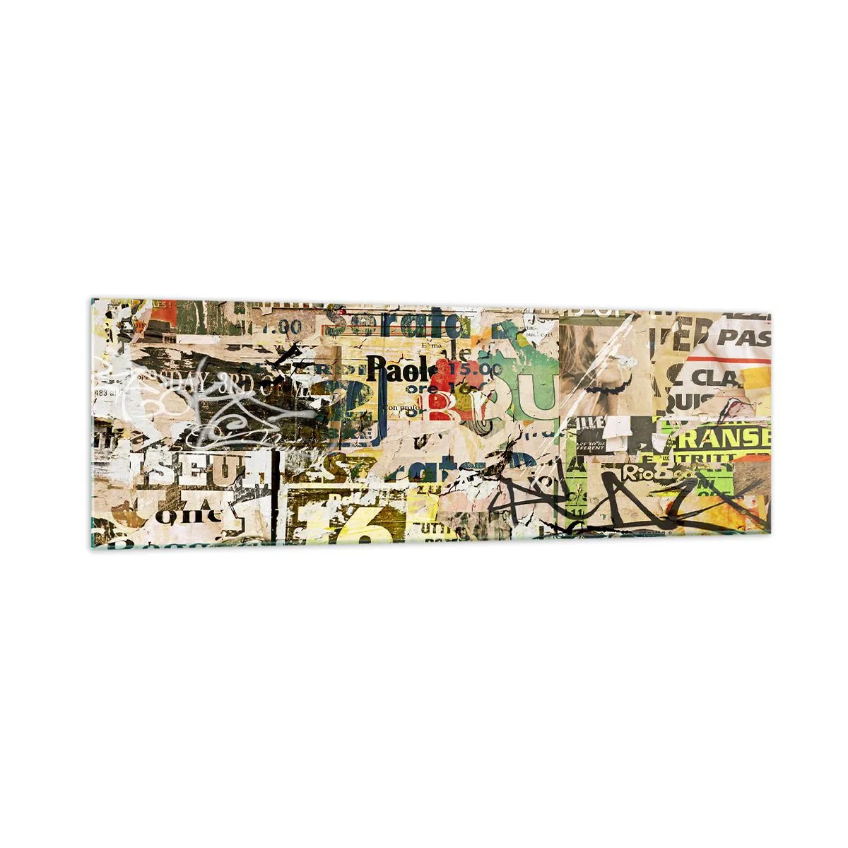 Tablou pe sticlă - Oh, se întâmplă... - 160x50 cm