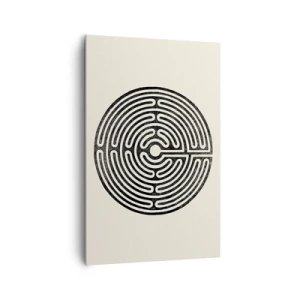 Tablou pe pânză - Ordine secretă - 80x120 cm