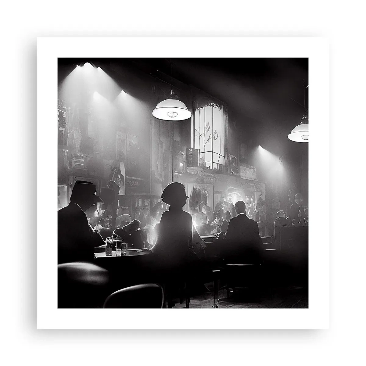 Poster - În stil jazz - 50x50 cm