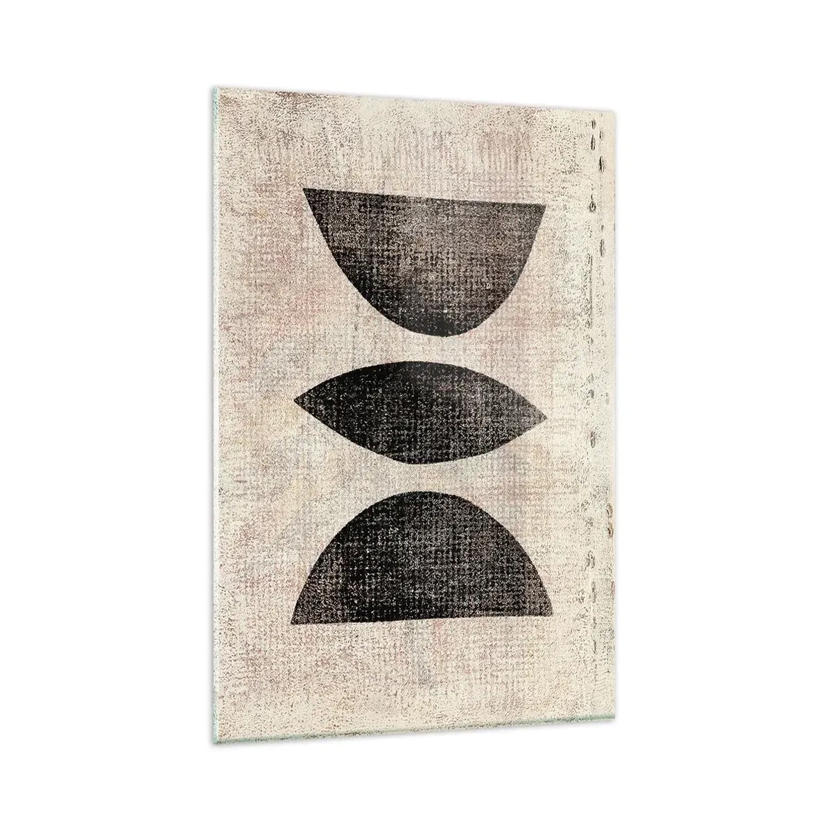 Tablou pe sticlă - Abstracție etnică - 80x120 cm