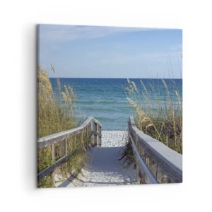 Tablou pe pânză - În soare, în vânt - 50x50 cm