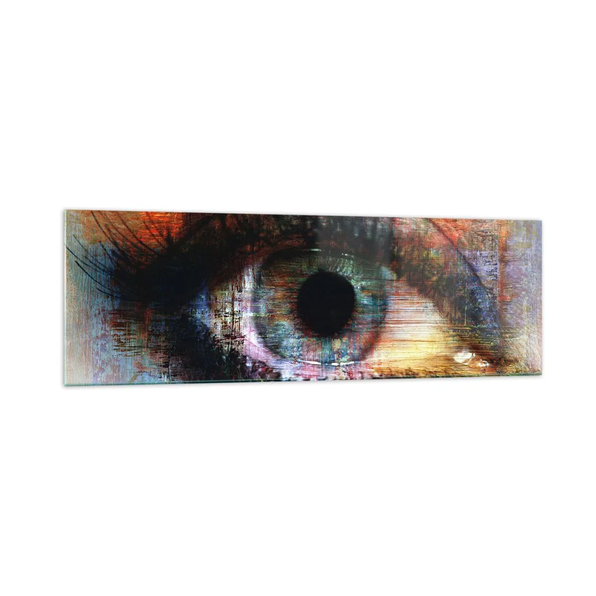 Tablou pe sticlă - Poți privi în suflet - 160x50 cm