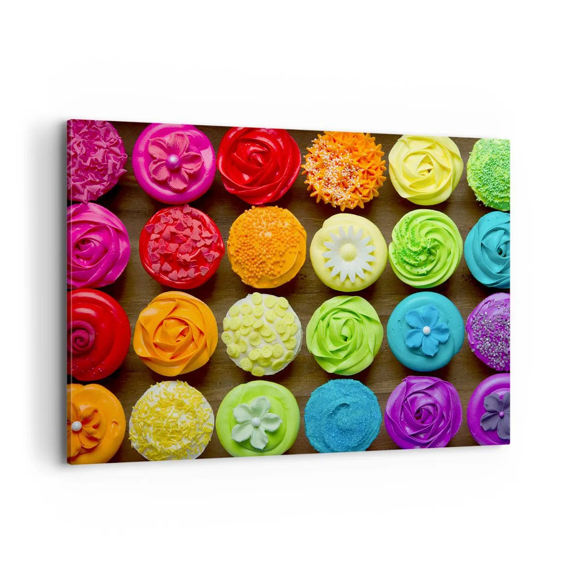 Tablou pe pânză - Fiecare diferită - toate delicioase - 100x70 cm