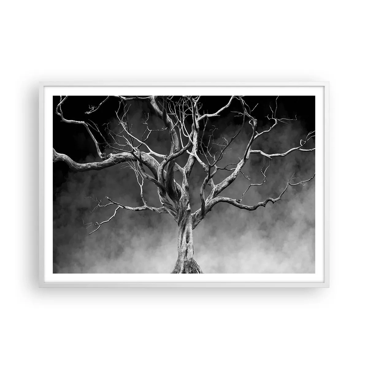 Poster în ramă albă - Primare și sacre - 100x70 cm