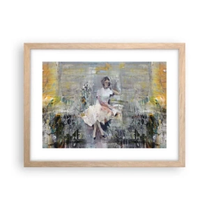 Poster în ramă de stejar deschis - Clasică și modernă - 40x30 cm