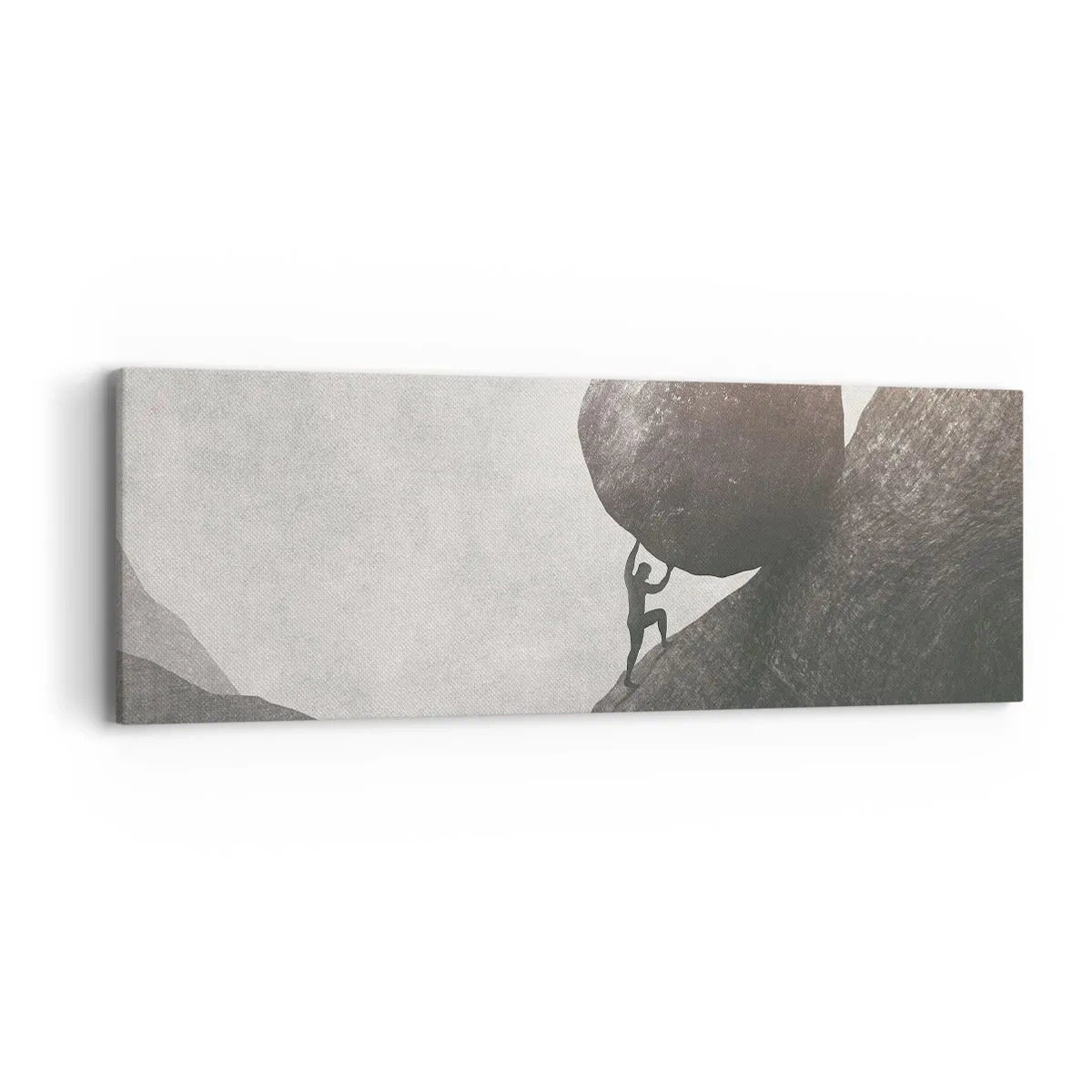 Tablou pe pânză - Cred, în ciuda așteptărilor - 90x30 cm