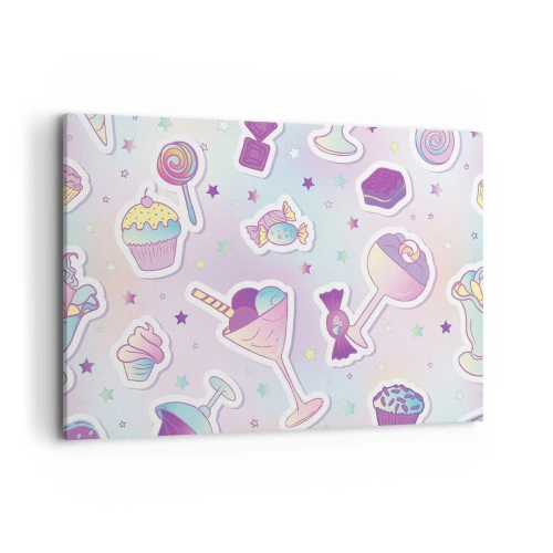 Tablou pe pânză - Să ai o zi de naștere în fiecare zi - 120x80 cm