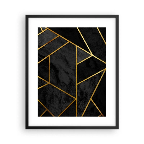 Poster în ramă neagră - Întuneric și lumină - 40x50 cm