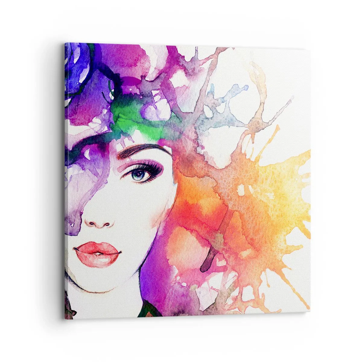 Tablou pe pânză - Cu capul în nori - 70x70 cm