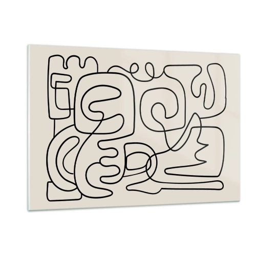 Tablou pe sticlă - Pe traseu - 120x80 cm