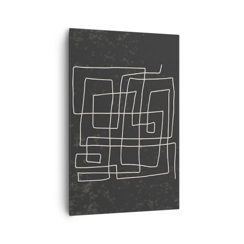 Tablou pe pânză - Nu atât de simplu - 80x120 cm