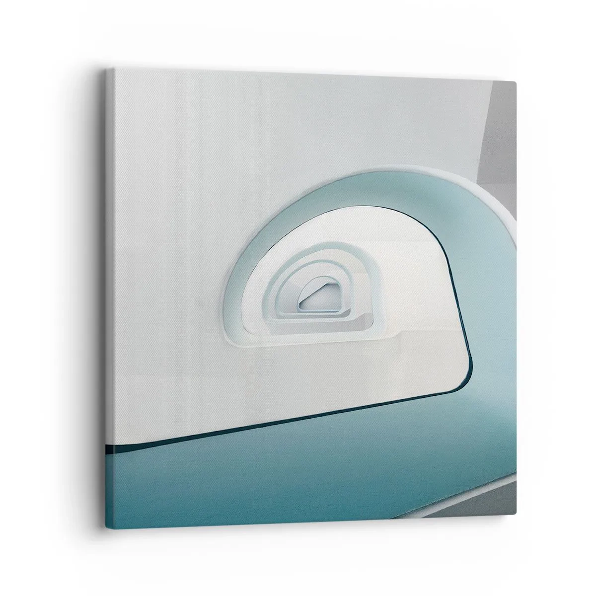 Tablou pe pânză - Până la fundul albastrului - 30x30 cm