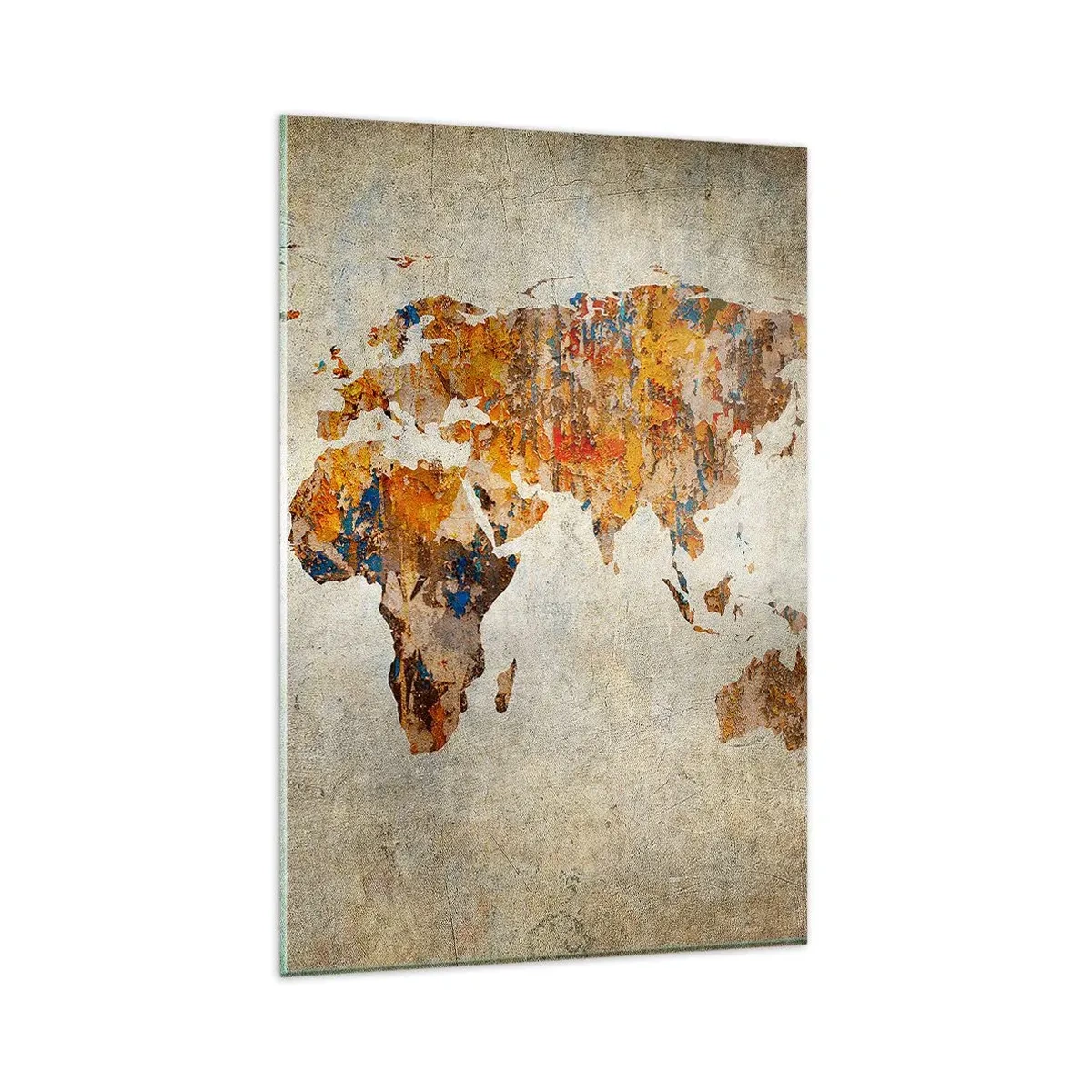 Tablou pe sticlă - O lume foarte mare - 80x120 cm