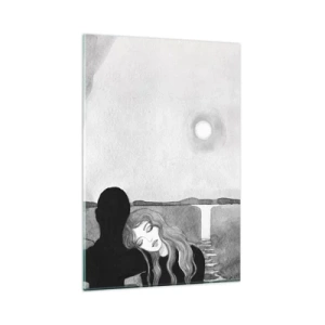 Tablou pe sticlă - Întotdeauna un mister - 80x120 cm