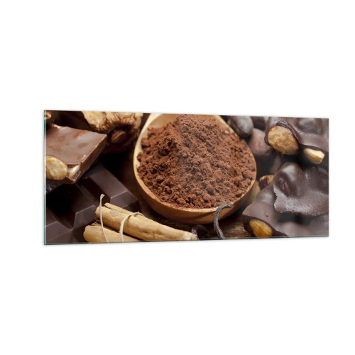 Tablou pe sticlă - Cea mai bună pentru tristețe - 100x40 cm