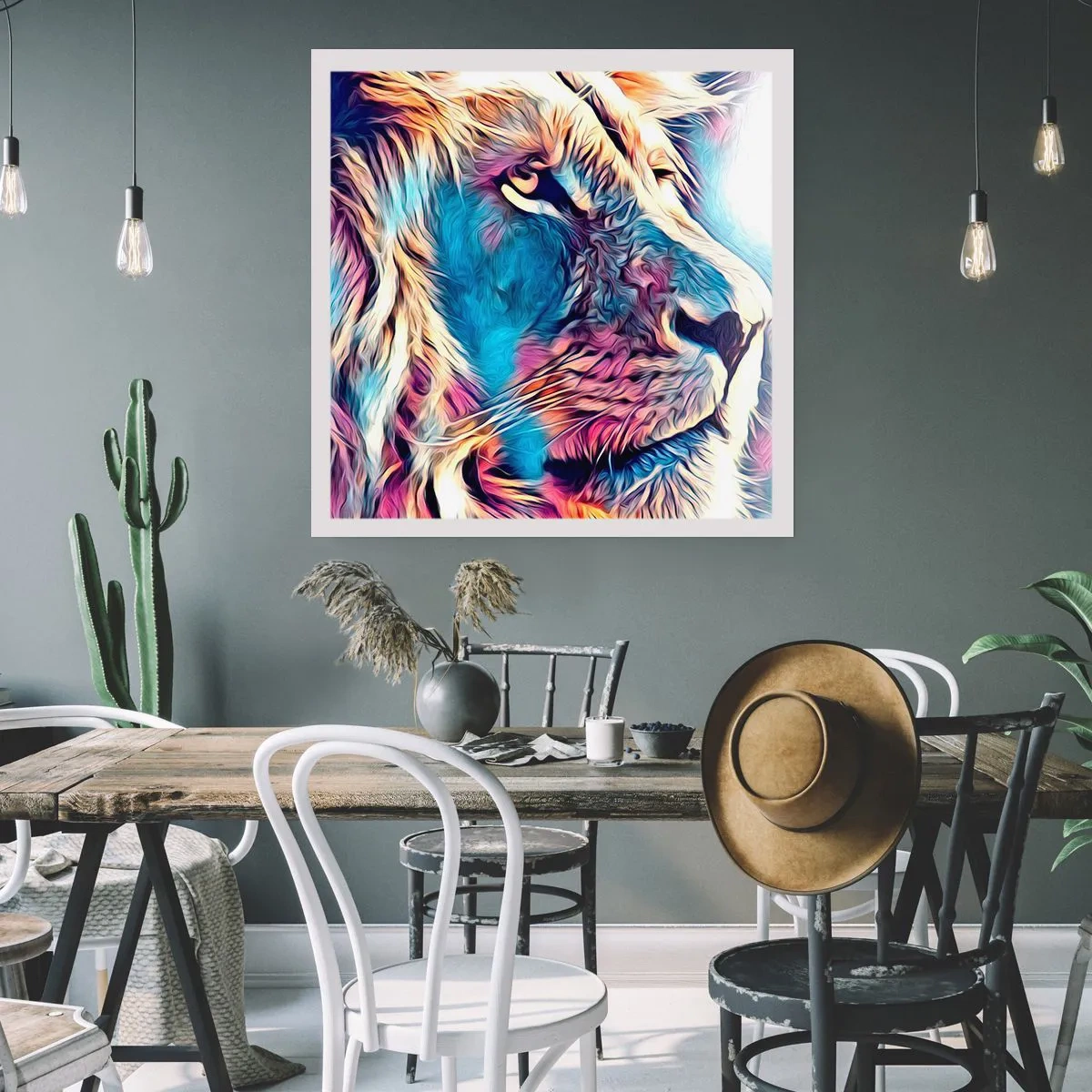 Poster - Înțelepciunea naturii - 30x30 cm