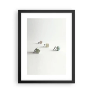 Poster în ramă neagră - Viața însăși - 30x40 cm