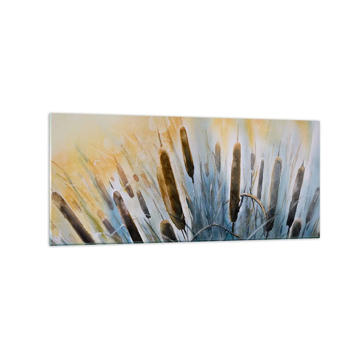 Tablou pe sticlă - Răcoarea apei, căldura soarelui - 120x50 cm