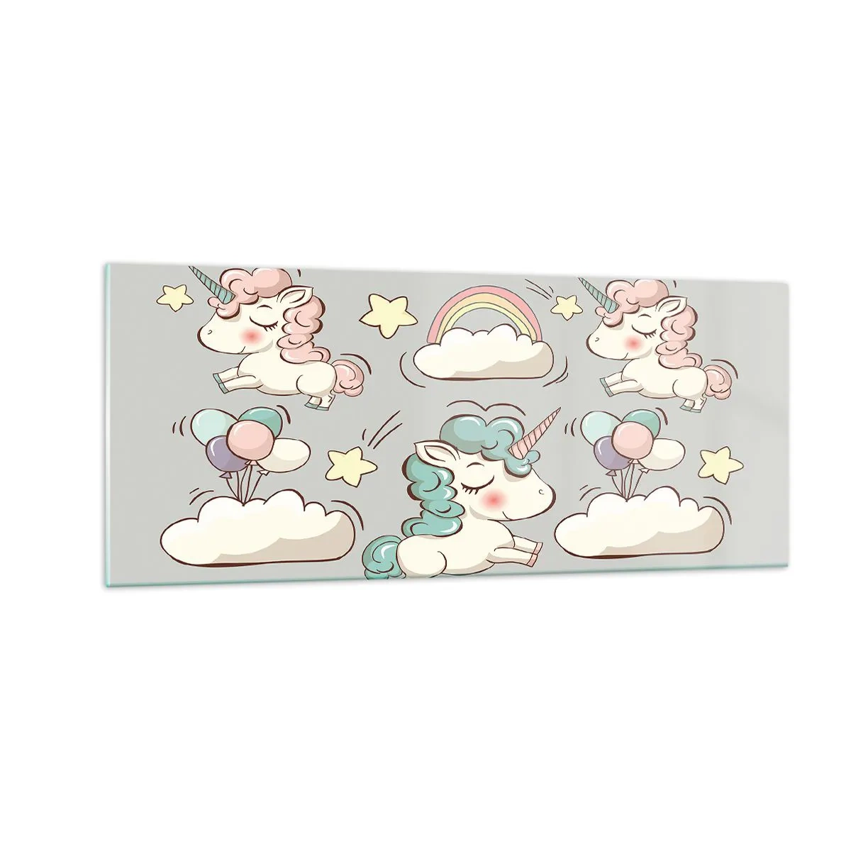 Tablou pe sticlă - Există cu siguranță... - 100x40 cm