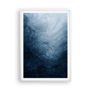 Poster în ramă albă - În adâncuri - 70x100 cm