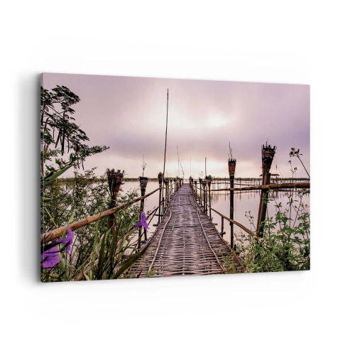 Tablou pe pânză - Pacea și liniștea Asiei - 100x70 cm