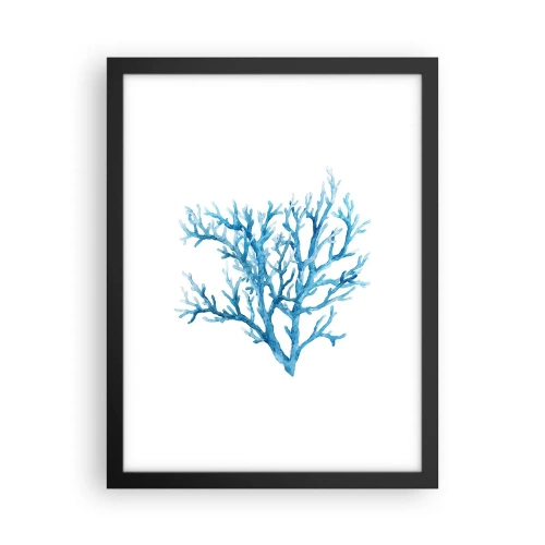 Poster în ramă neagră - Filigranul marin - 30x40 cm