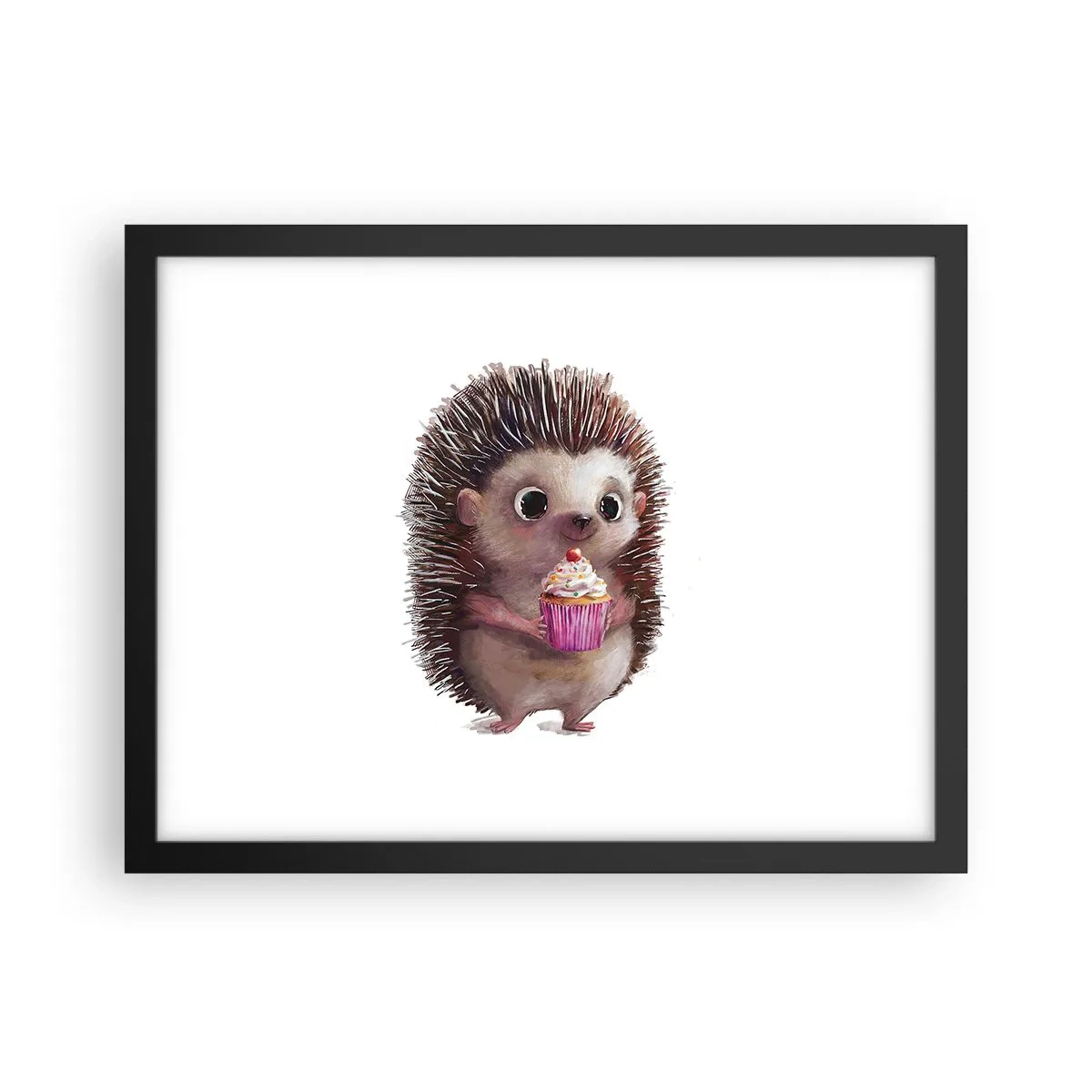 Poster în ramă neagră - Fiecare zi este o sărbătoare - 40x30 cm