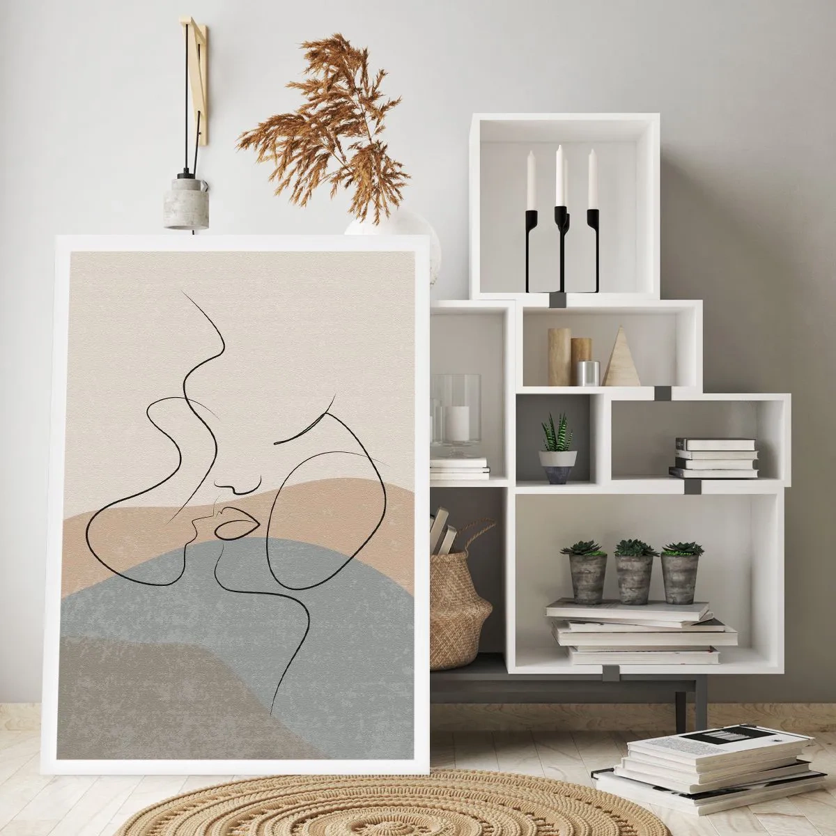 Poster - Ca o atingere de pensulă - 70x100 cm