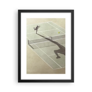 Poster în ramă neagră - Învinge-te pe tine însuți - 30x40 cm